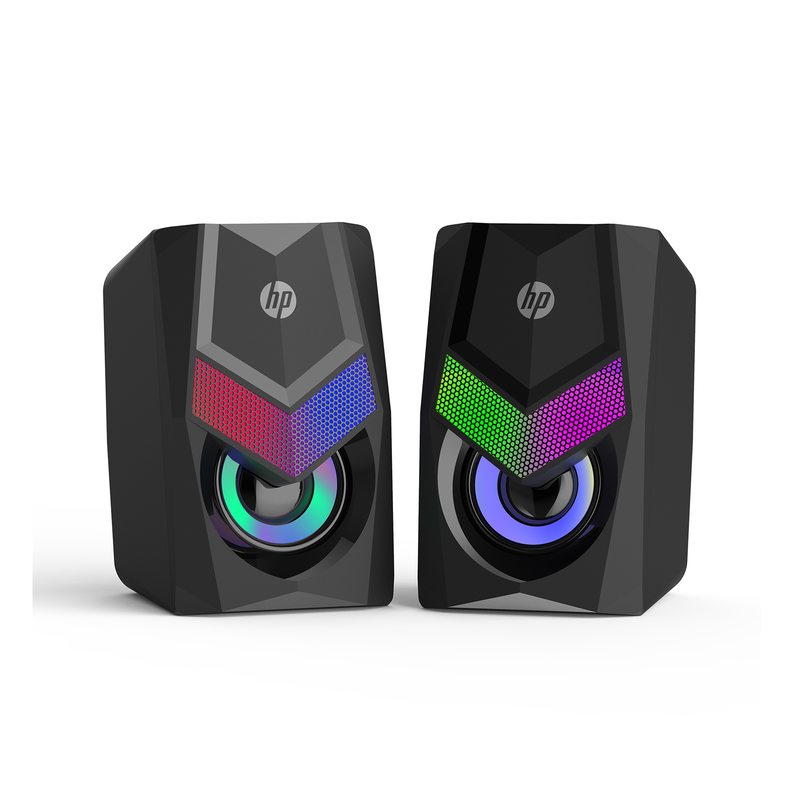 Parlantes Gamer HP RGB DHE-6000 Jack 35mm + USB-0