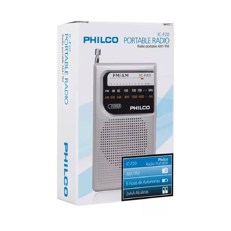 RADIO PORTATIL PHILCO ICF-20-1