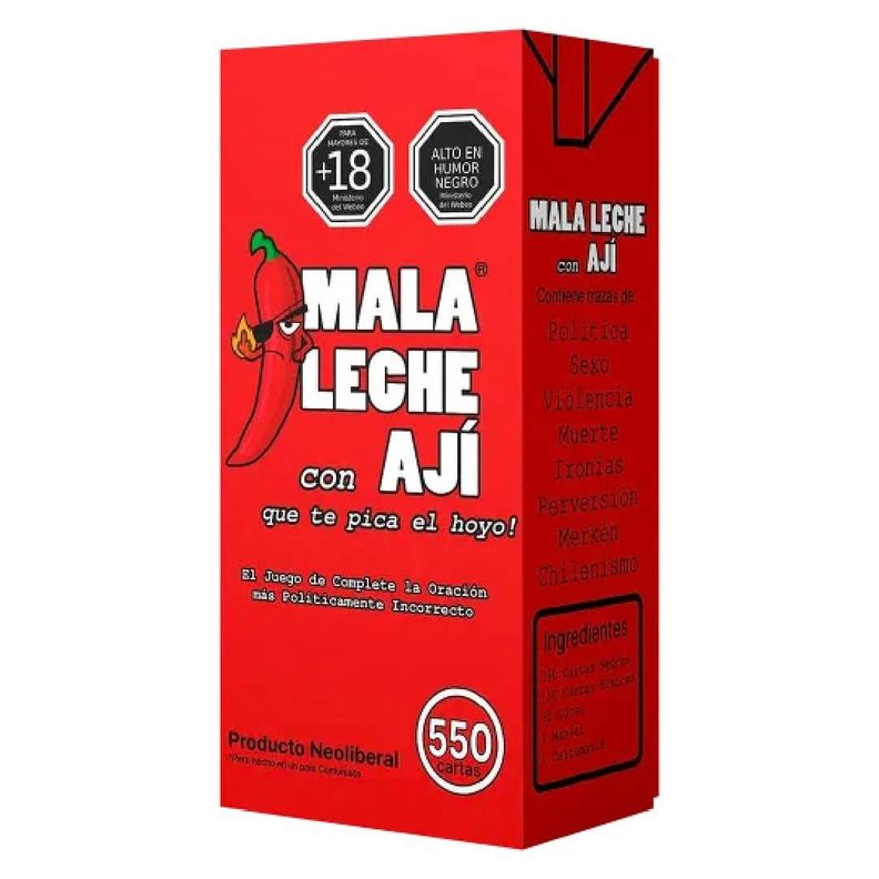 Juego de Cartas: Mala Leche con Aji - Pasalo Chancho-0