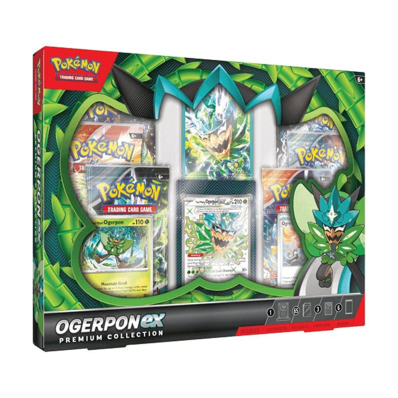Pokémon TCG: Ogerpon ex Premium Collection INGLÉS-0