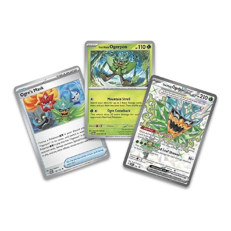 Pokémon TCG: Ogerpon ex Premium Collection INGLÉS-1