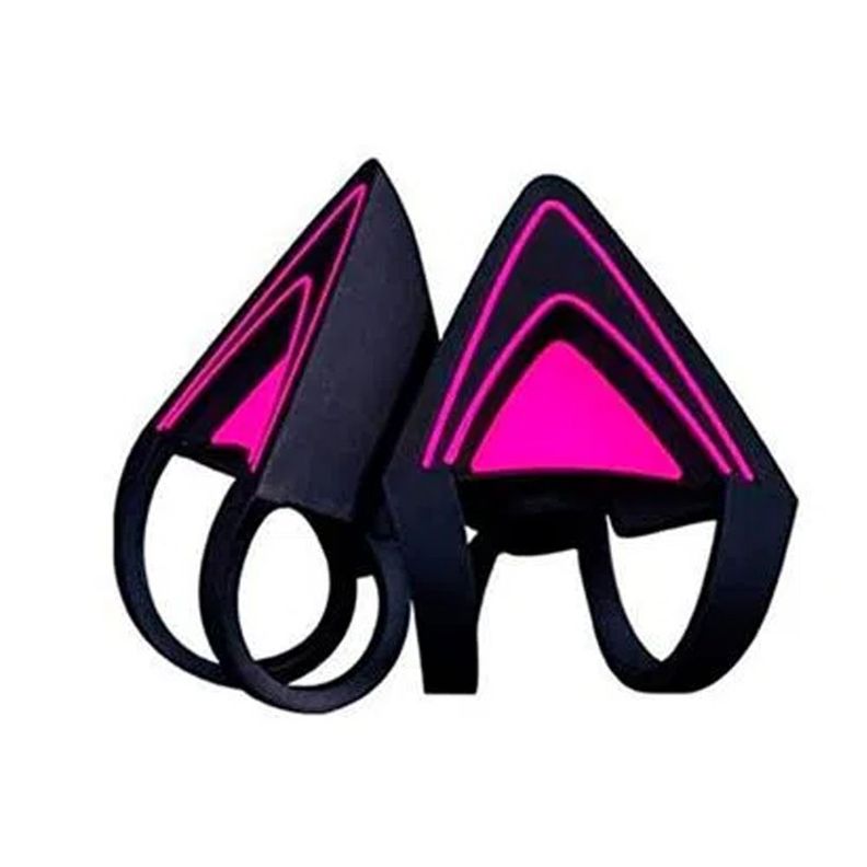Accesorio para audifono Razer Orejas Kitty Neon Purple-0