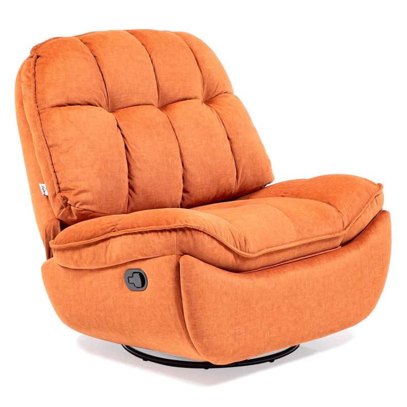 BERGER MILANIUM ORANGE: GIRATORIO, MECEDOR Y RECLINABLE-2