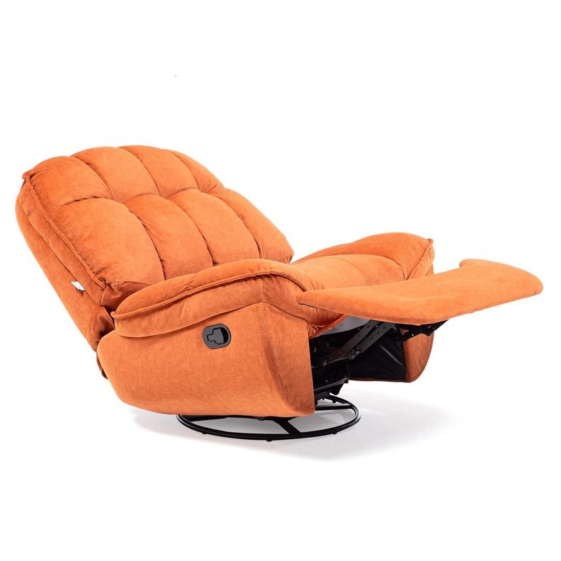 BERGER MILANIUM ORANGE: GIRATORIO, MECEDOR Y RECLINABLE-4