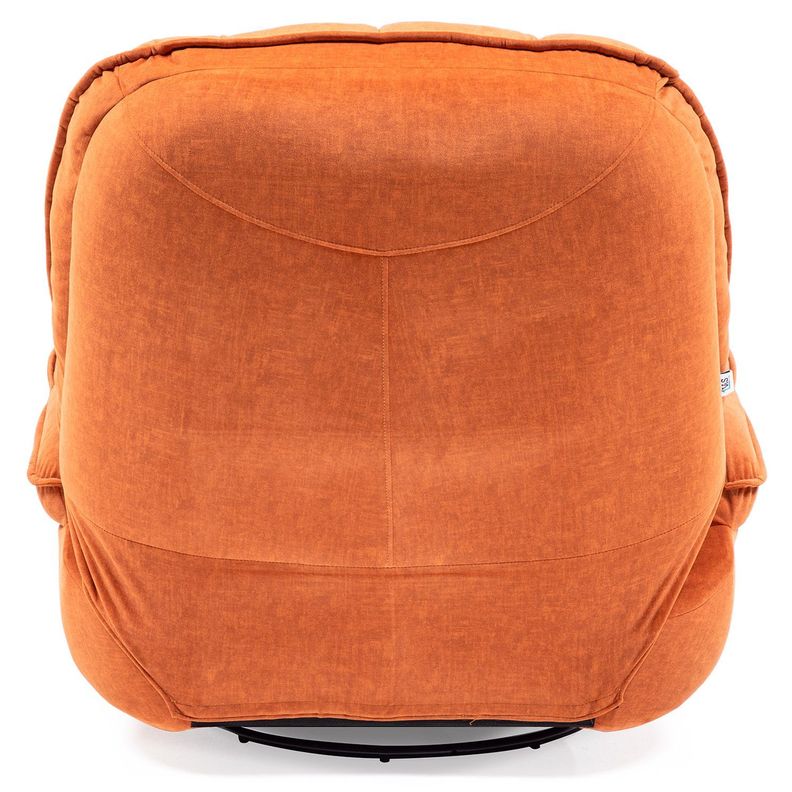 BERGER MILANIUM ORANGE: GIRATORIO, MECEDOR Y RECLINABLE-6