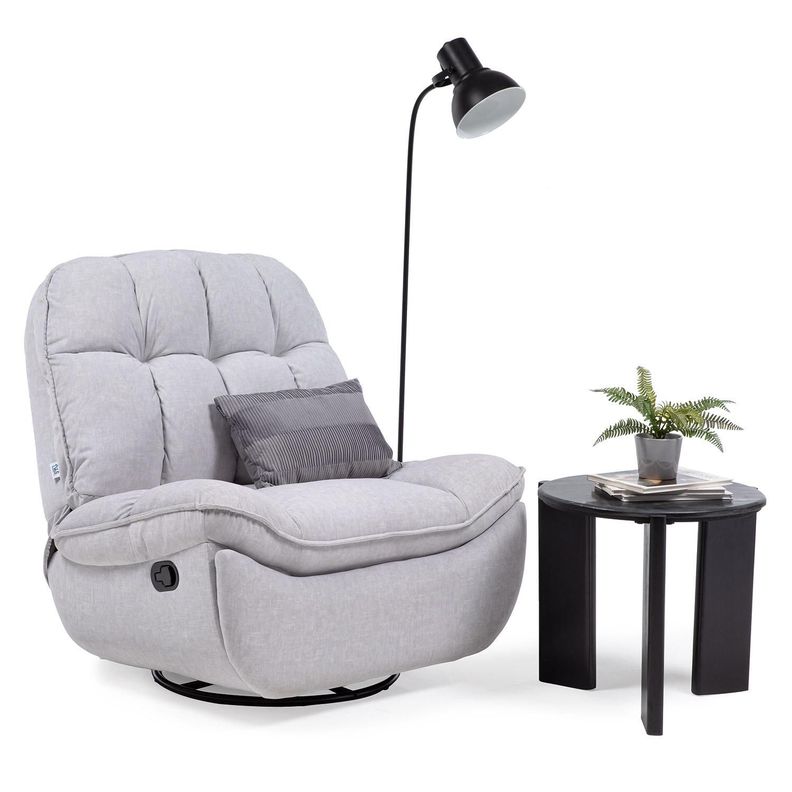BERGER MILANIUM WHITE: GIRATORIO, MECEDOR Y RECLINABLE-0