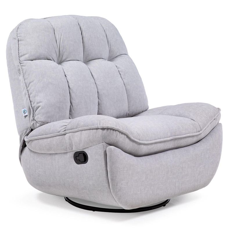 BERGER MILANIUM WHITE: GIRATORIO, MECEDOR Y RECLINABLE-2