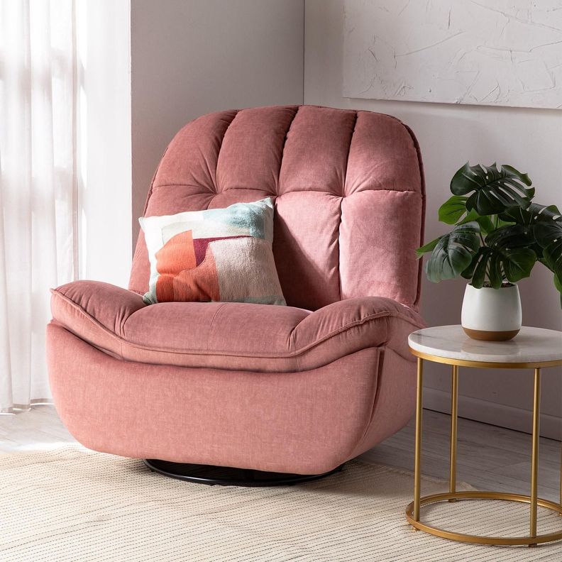 BERGER MILANIUM PINK: GIRATORIO, MECEDOR Y RECLINABLE-1