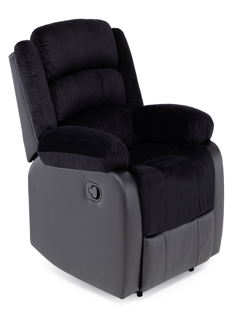 BERGERE RECLINABLE BLACK VENOM-2