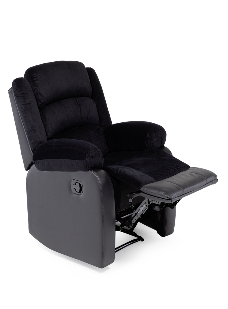 BERGERE RECLINABLE BLACK VENOM-3