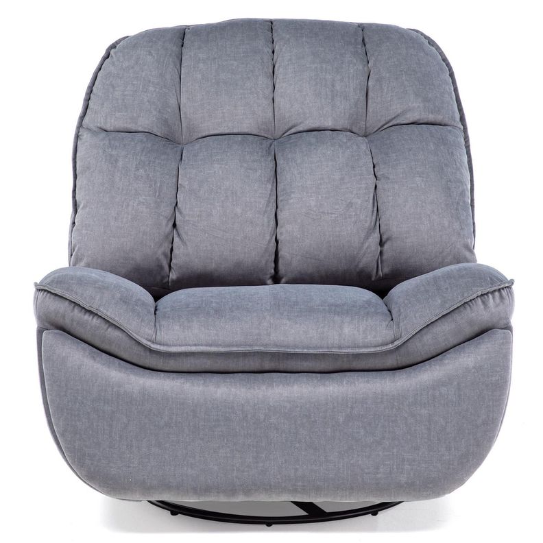 BERGER MILANIUM GREY: GIRATORIO, MECEDOR Y RECLINABLE-2