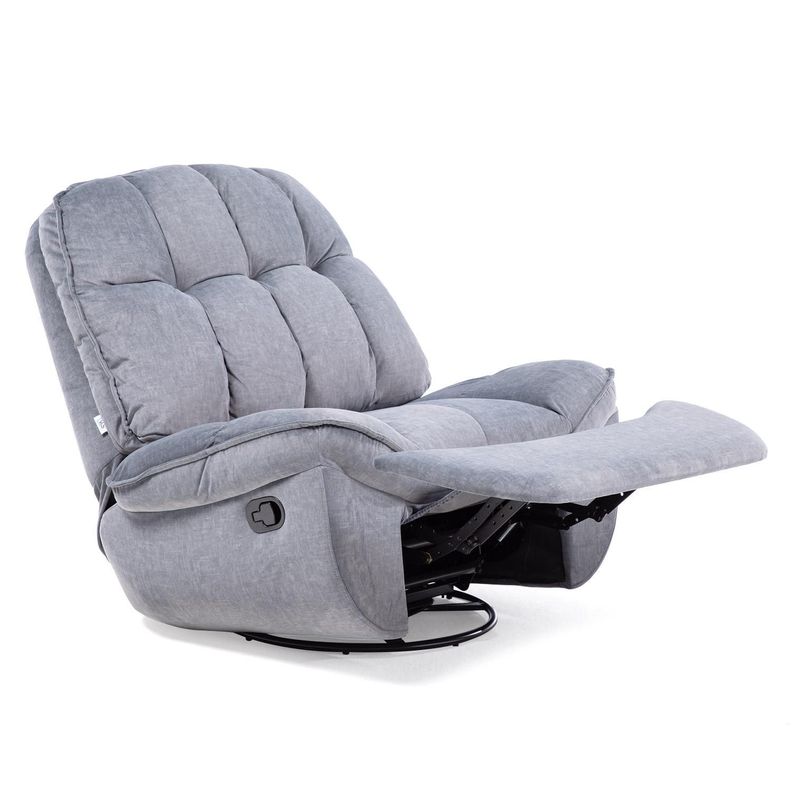 BERGER MILANIUM GREY: GIRATORIO, MECEDOR Y RECLINABLE-4