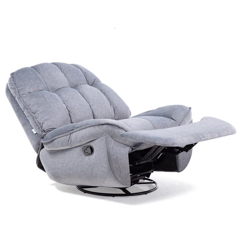 BERGER MILANIUM GREY: GIRATORIO, MECEDOR Y RECLINABLE-5