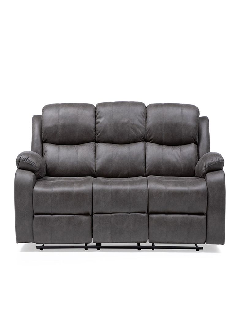 SOFA RECLINABLE CON POSAVASOS 3 CUERPOS ISABEL GREY-3