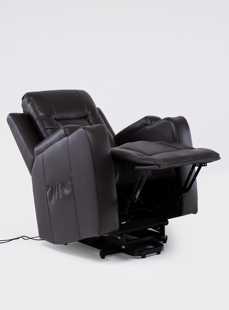 BERGER STAND UP BROWN CON VIBROMASAJE 8 PUNTOS + CONTROL REMOTO + CALEFACCION-4