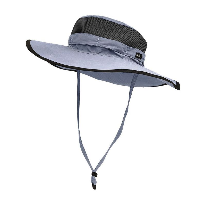 Gorro Ala ancha Selk'n UVB'LT Gris-0