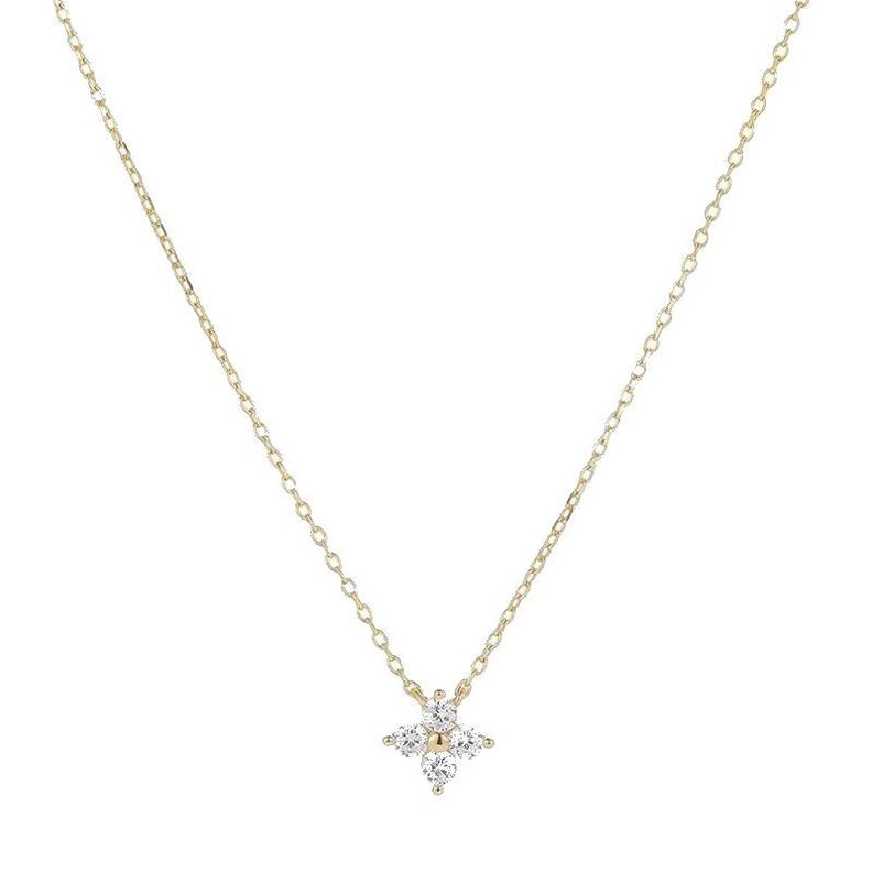 Collar Plata 925 Trebol Bri