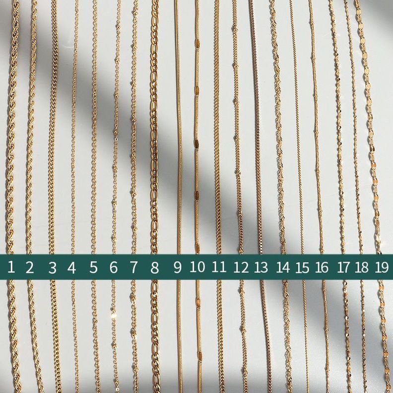 Cadena Baño Oro Amarillo 18 Kilates Grumet-4