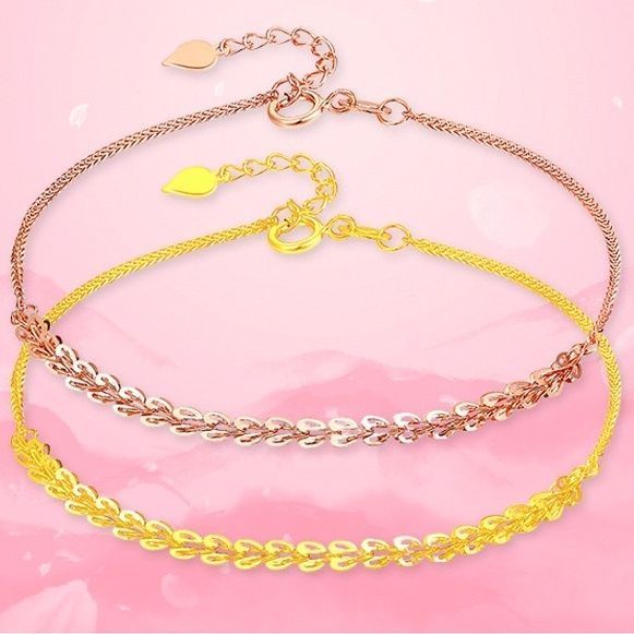 PULSERA COLA DE FÉNIX ORO ROSADO 18K-2
