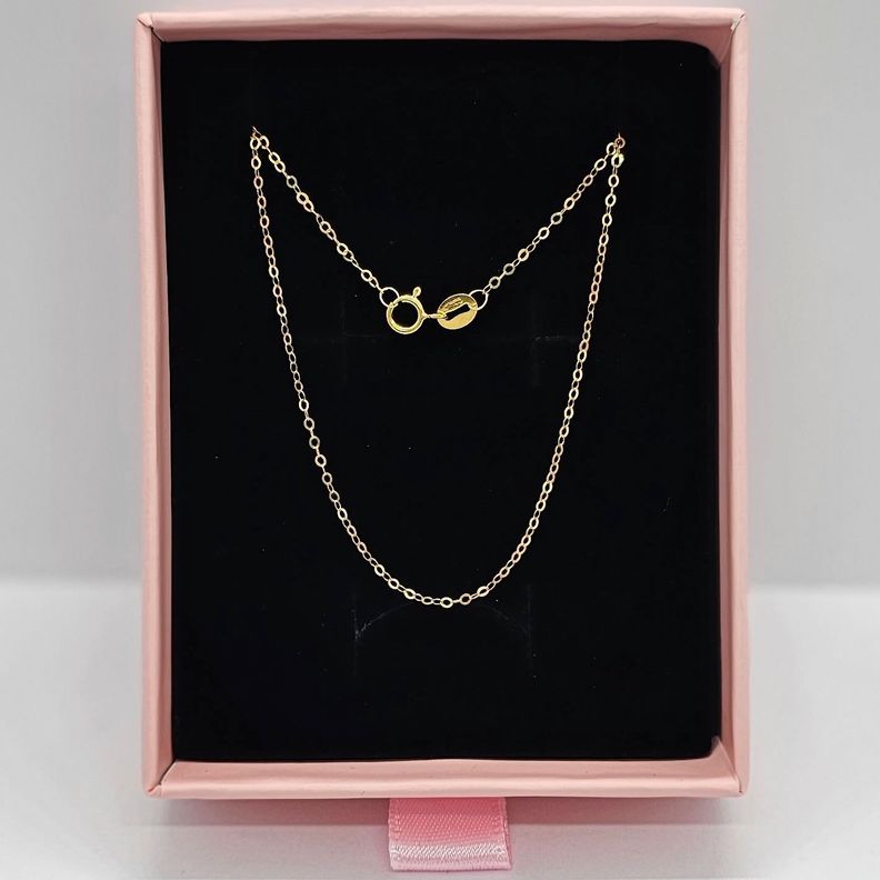 Cadena Eslabones Oro 18k-Au750 0,6G-4