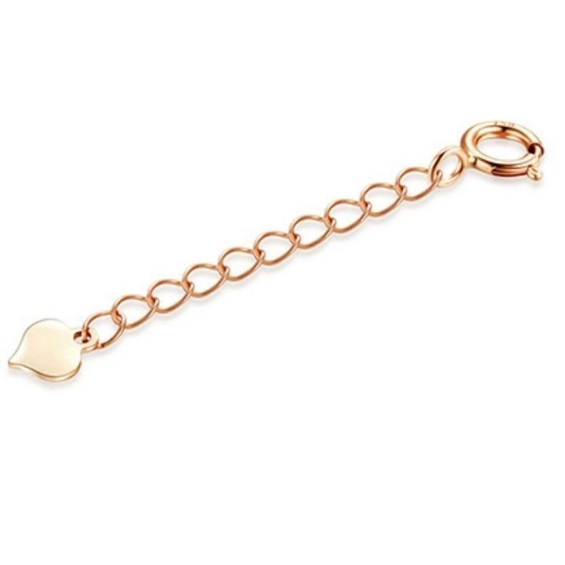 ALARGUE ORO ROSADO 18K  CADENA/PULSERA 3CM-0