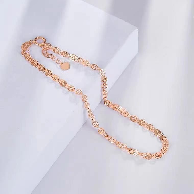 PULSERA COLA DE FÉNIX COMPLETA ORO ROSADO 18K-2
