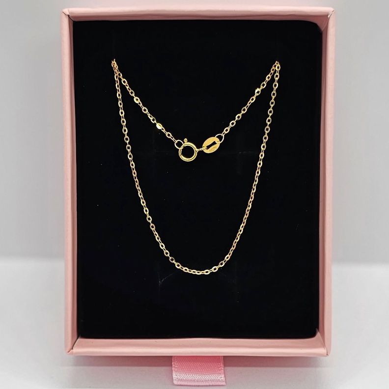 Cadena Eslabones Oro 18k-Au750 1,2G-2