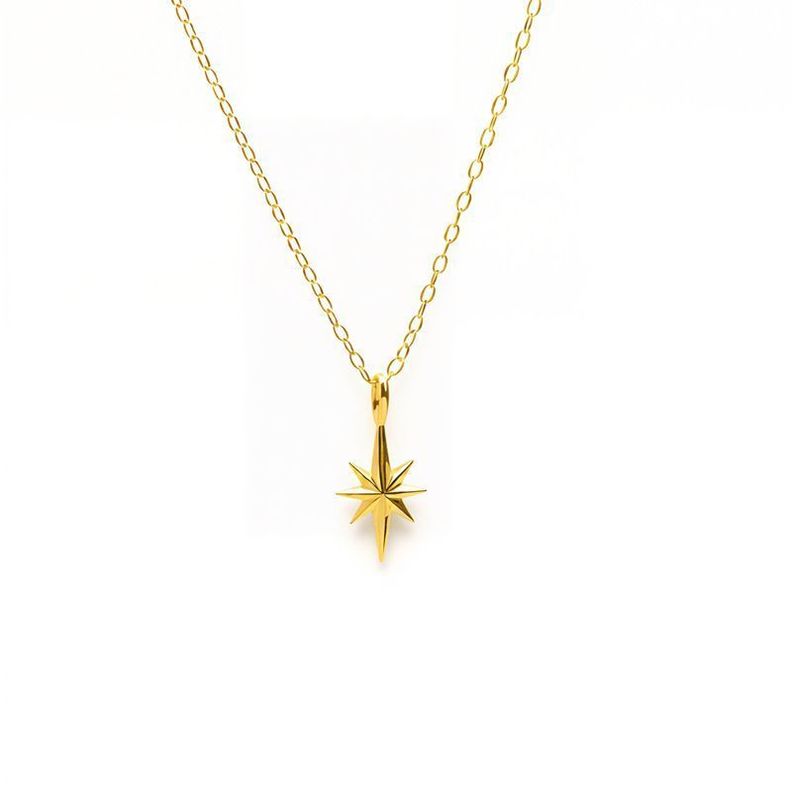Collar Plata 925 Estrella Madi