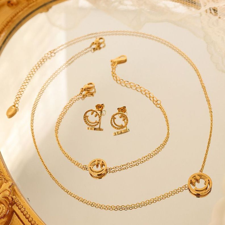 Pulsera Baño Oro Amarillo 18k Smile-2