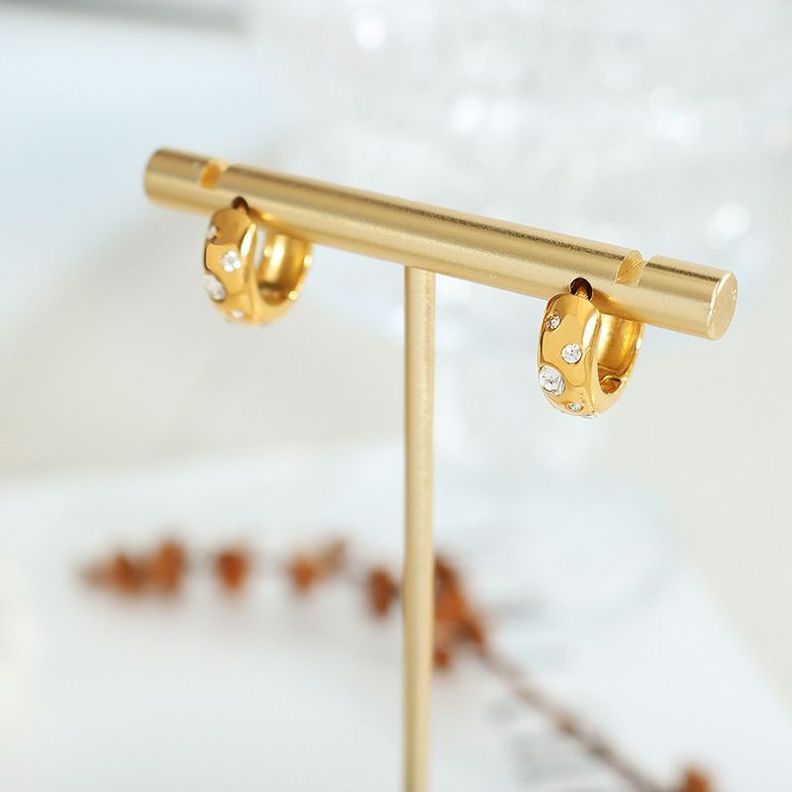 Aros Baño Oro Amarillo 18k Argollas Circones Dif-2