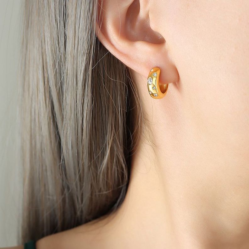 Aros Baño Oro Amarillo 18k Argollas Circones Dif-3