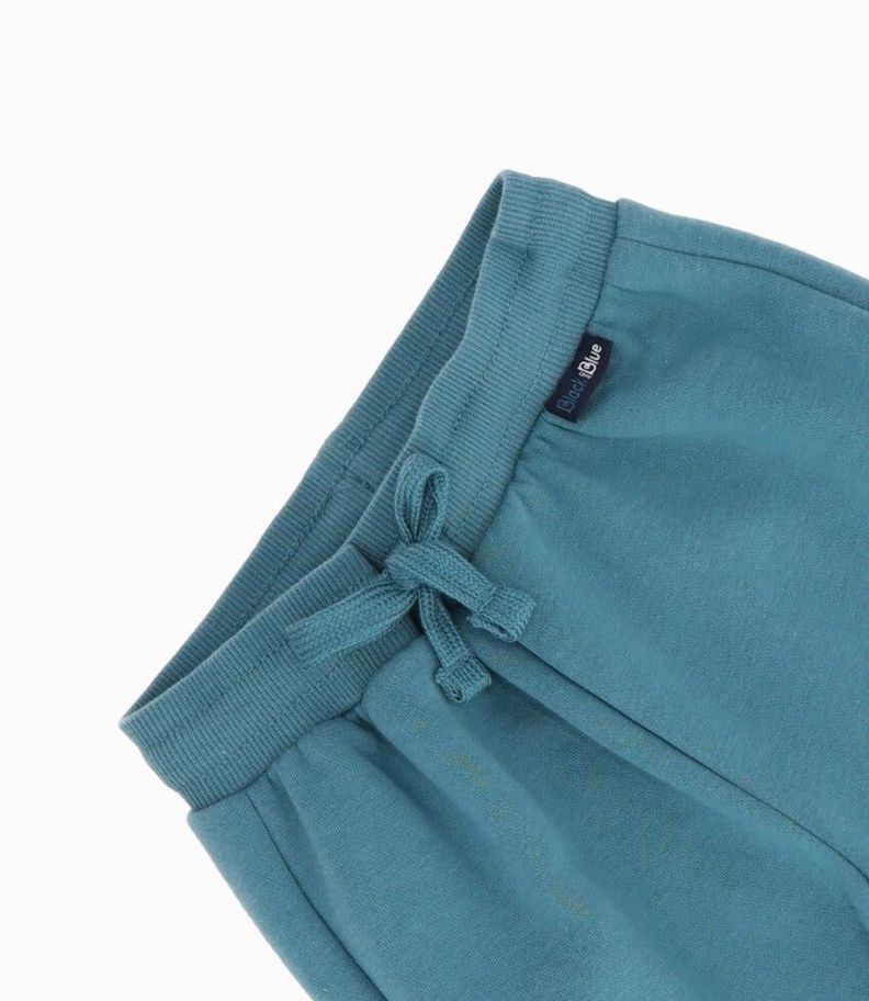 Pantalón de buzo niño jogger petróleo Black and Blue-2