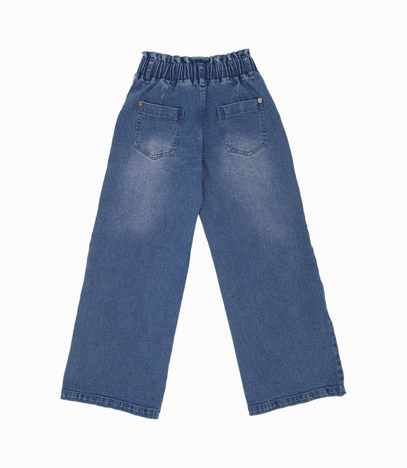 Jeans bebé love celeste Limonada-1