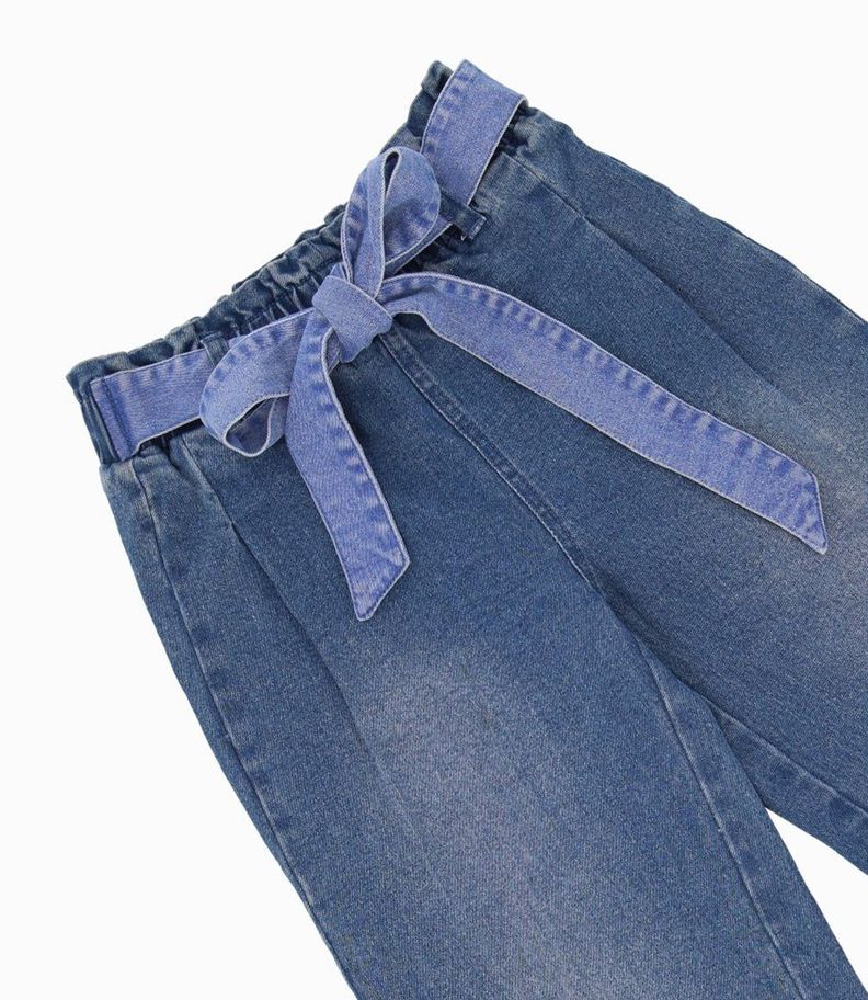 Jeans bebé love celeste Limonada-2