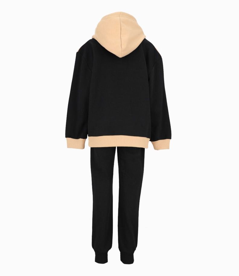 Buzo niño con diseño beige Black and Blue-1