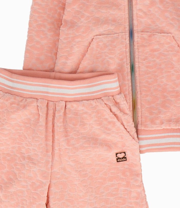 Buzo niña animal print rosado 4 Kids-3