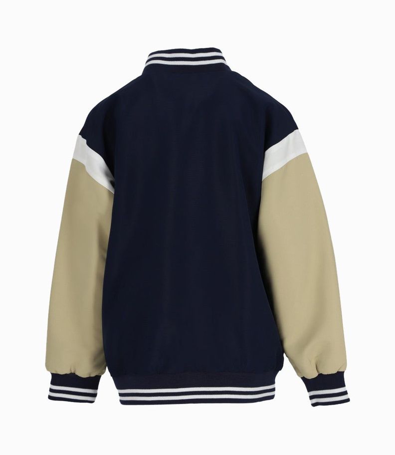 Chaqueta niño bomber azul marino Black and Blue-1