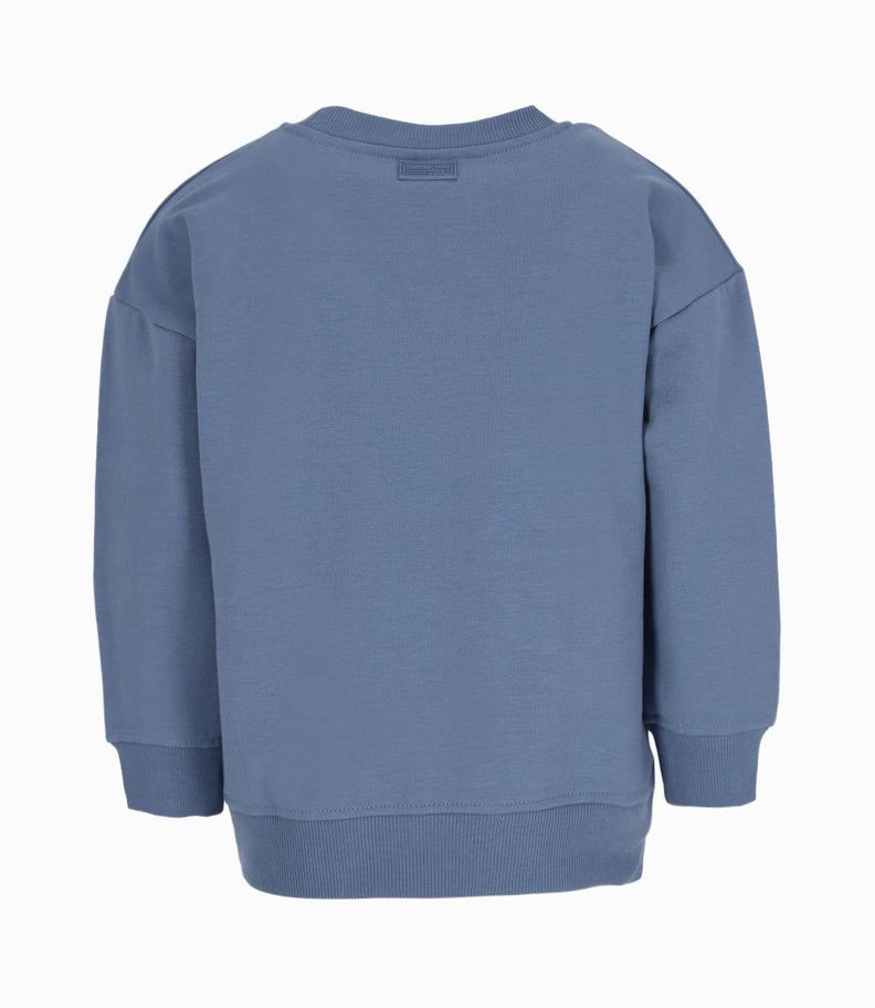 Polerón niño básico celeste Black and Blue-1