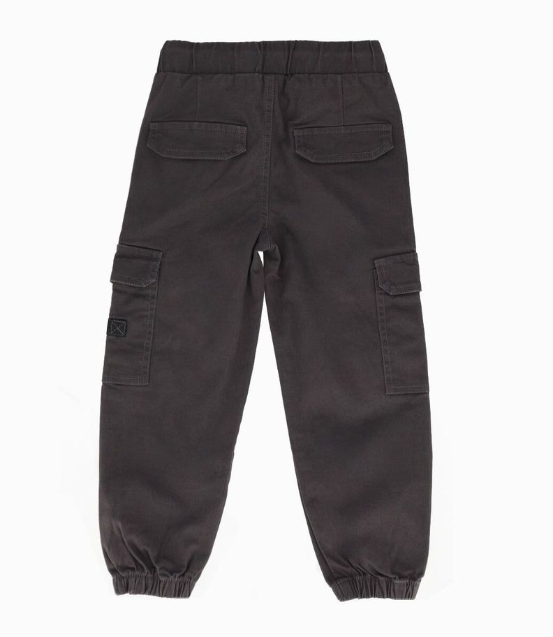 Pantalón niño jogger gris 4 Kids-1