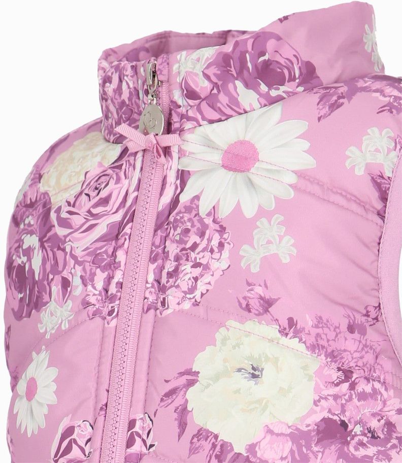 Parka bebé sin mangas palo rosa Limonada-3