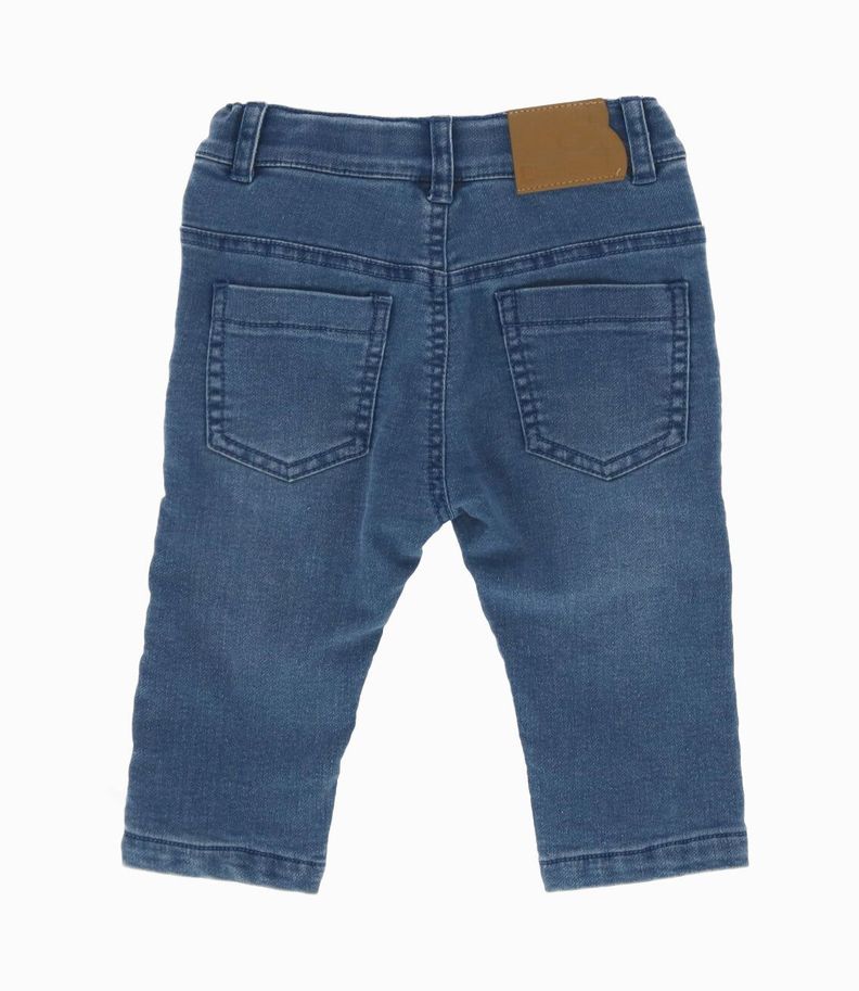 Jeans bebés básico denim celeste Black and Blue-1