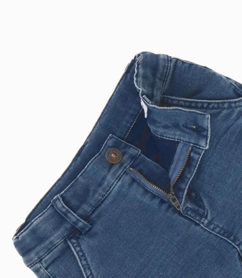 Jeans bebés básico denim celeste Black and Blue-2