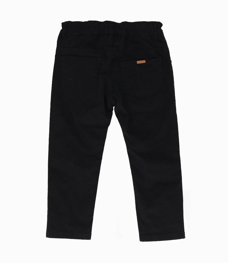 Pantalón niño básico negro Black and Blue-1