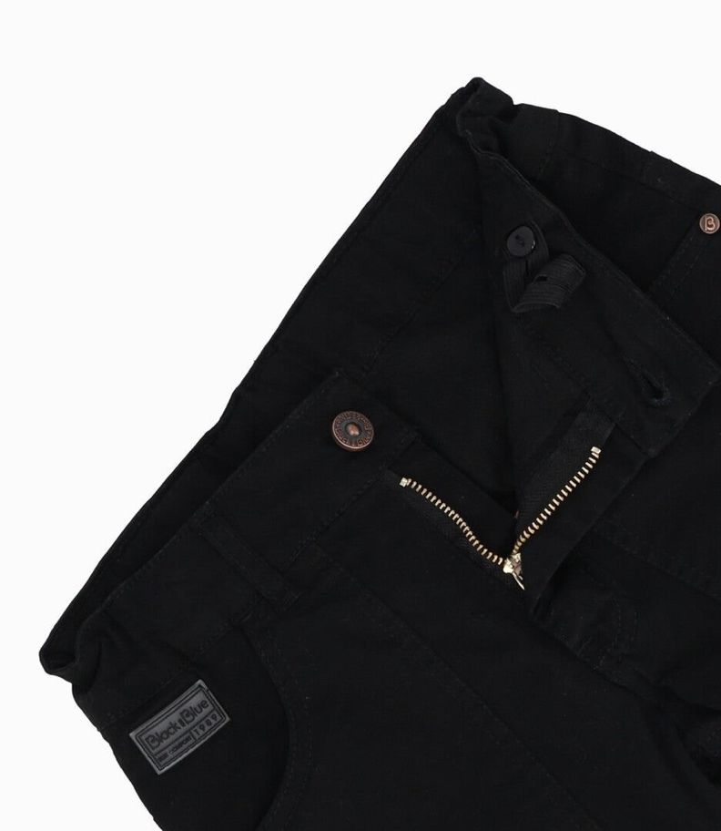 Pantalón niño básico negro Black and Blue-2