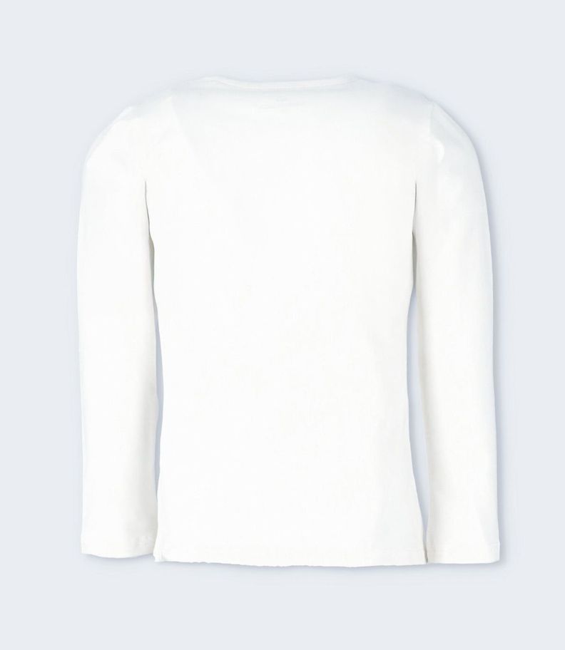 Polera niña con diseño blanco Limonada-2