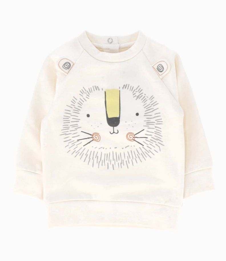 Conjunto recién nacido león blanco 4 Kids-1