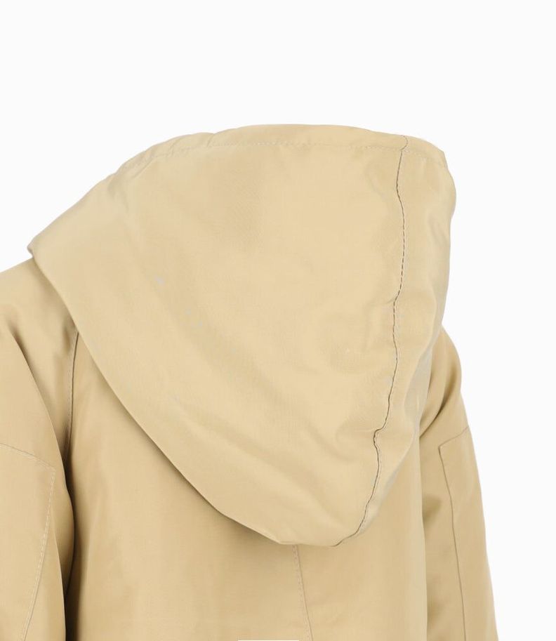 Abrigo bebés impermeable beige Black and Blue-4