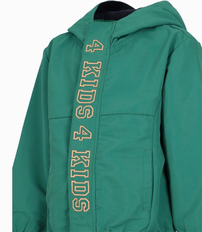 Chaqueta bebés autoguardado verde 4 Kids-2