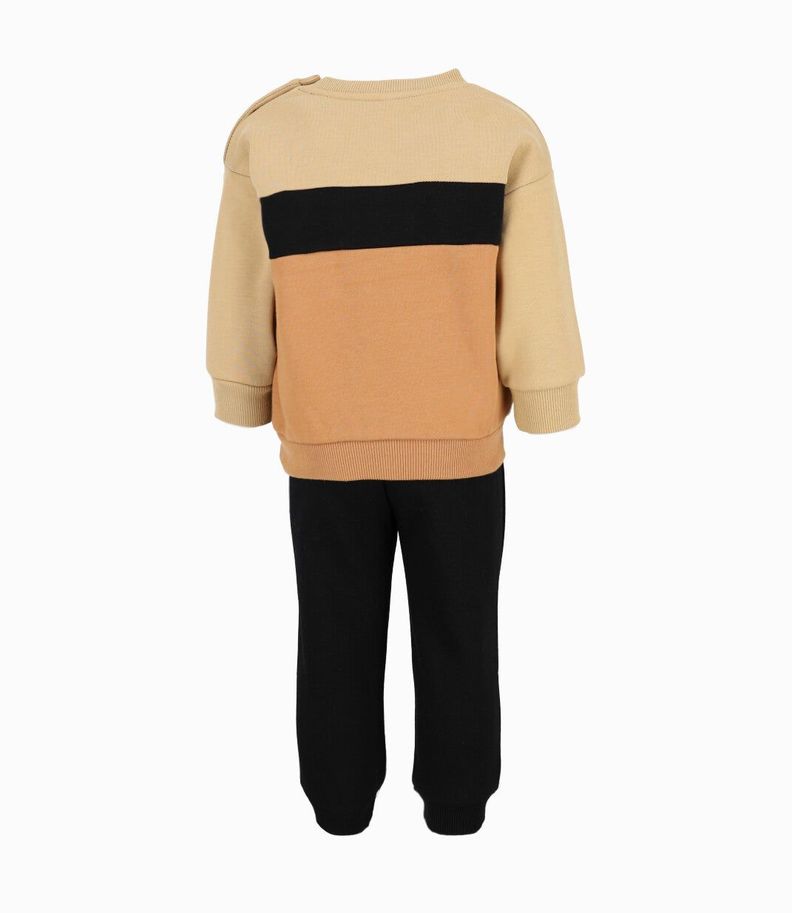 Buzo bebés tricolor beige Black and Blue-1
