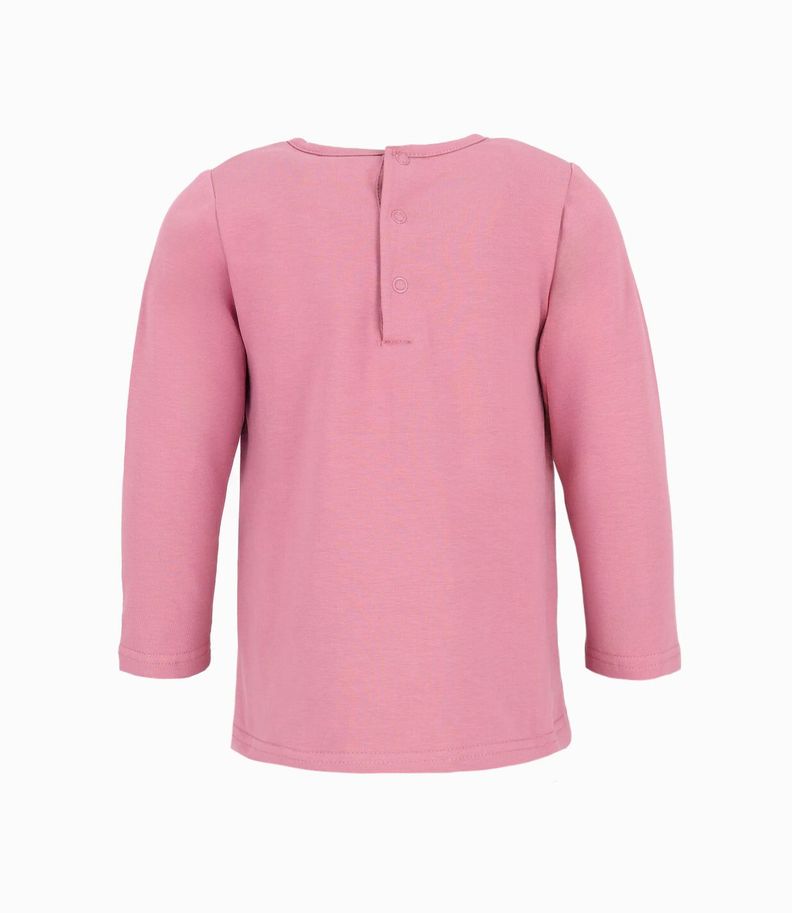 Polera bebés con oveja burdeo Limonada-2